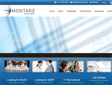 Tablet Screenshot of montare.com.au